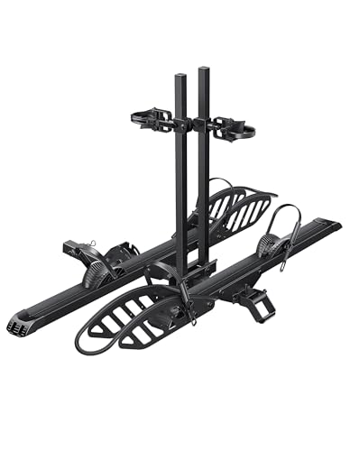 Bike Rack for Car Hitch Mount - Young Electric 2 Ebike Rack Heavy Duty Platform Carrier 200lb...