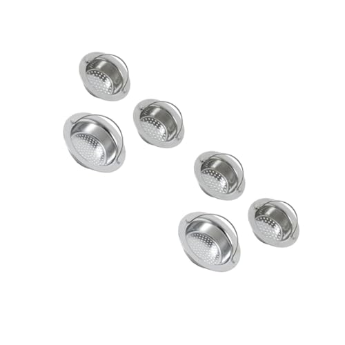 Coladores de acero inoxidable para fregadero 6 pcs