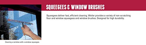 Image of Weiler 45511 36 inch Floor Squeegee, Curved, Metal Frame, Heavy-Duty Rubber Blade, Made in the USA