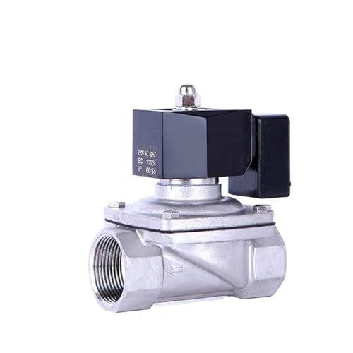 Électrovanne solénoïde en inox 24VAC normalement fermée pour eau - 5