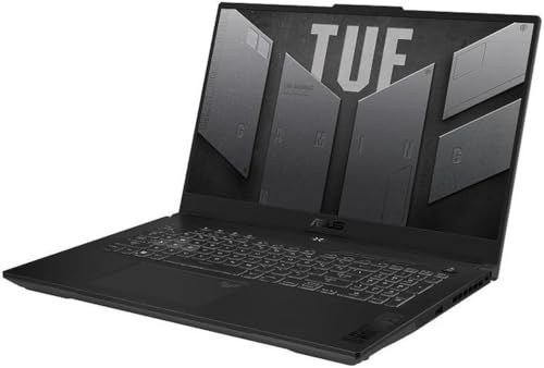 Image of ASUS TUF F17 Gaming Laptop - 2K WQHD 17.3 inch 240Hz Display, Intel i7-13620H(up to 4.9 GHz), NVIDIA RTX 4070, RGB Backlit KB, Wi-Fi 6, 32GB DDR5, 1TB SSD, Windows 11 Pro & Office Pro & External DVD Drive