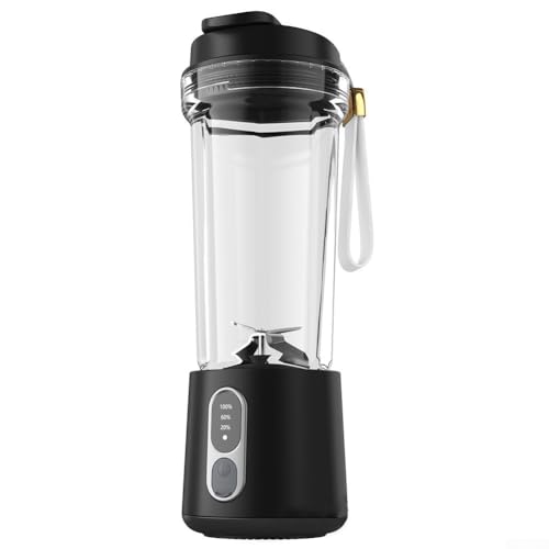 Bulevisiter Batidora de mano para batidos y batidos de proteínas, inmersión de acero inoxidable de 300 W para licuadora con función de autolimpieza, múltiples ajustes de velocidad, diseño compacto (5