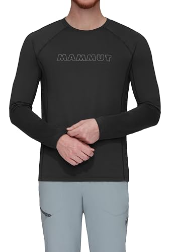 T-Shirt de Randonnée Homme Mammut Selun FL Manches Longues Maillot Technique Évacuation