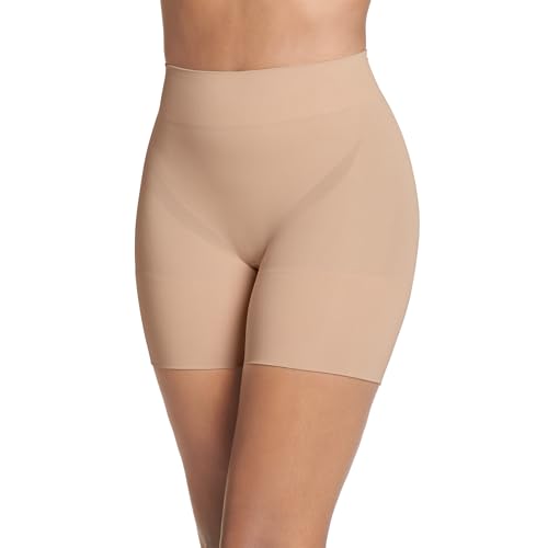 Jockey Women's Shapewear Skimmies Seamfree Tummy Smoothing Mid-Waist Mid-Thigh Short