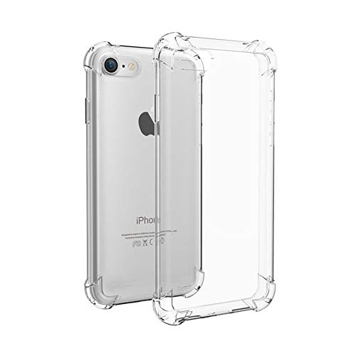 Capa Transparente Air Anti Impacto Iphone 7 E 8 4.7 Antichoque Tpu Silicone