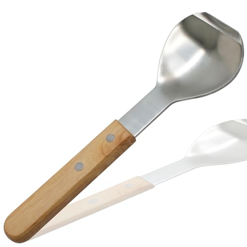 Amgiimor Ice Cream Metal Spade Heavy Duty Stainless Steel Dessert