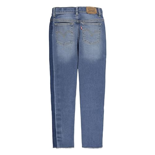 Levi's® Girl's High-Rise Taper Fit Jeans (Little Kids)2