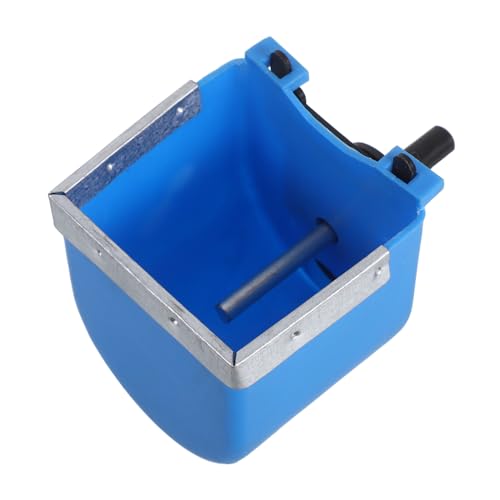 BCOATH Stainless Steel Rabbit Water Bowl Automatic Drinking Cup for Bunnies Durable Pet Waterer for Home Farms Adequate Supply to Prevent Dehydration Versatile for Animals