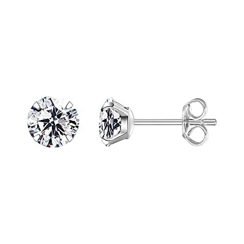 Pendientes de titanio Hikaro con circonia cúbica y piedra de nacimiento Cover