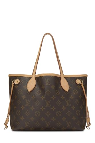 Pre-Loved Monogram Canvas Neverfull PM, Brown