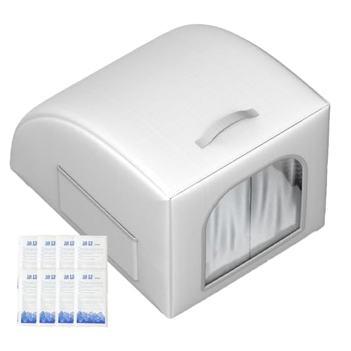 Rebornsun 屋外用ネコ向けクーリングハウス,折りたたみペットクールシェルター 猫用 - ドッグハウス 屋内・屋外対応 8個の保冷バッグ付き