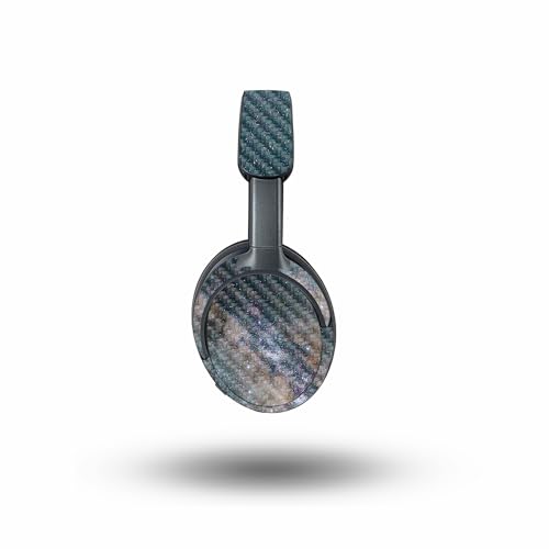 Image of MightySkins Carbon Fiber Skin Compatible with Bose QuietComfort Ultra - Galactic Landscape | Protective, Durable Textured Carbon Fiber Finish | Easy to Apply