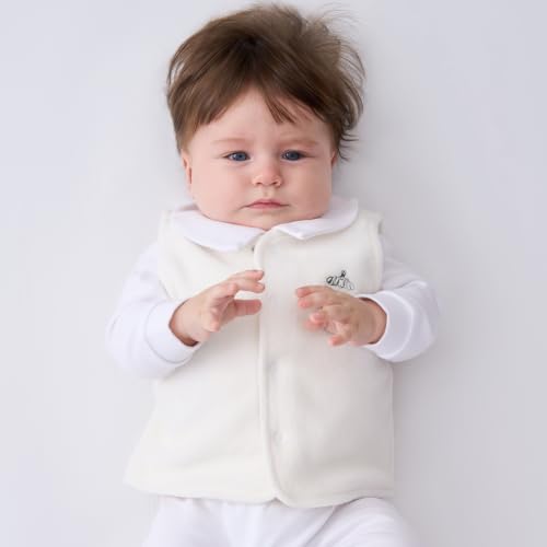 Image of pureborn Baby Toddler Vest Boys Girls Waistcoat Sleeveless Jacket 3M-4T
