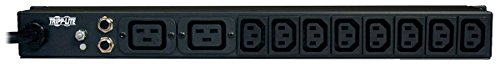 Tripp Lite Basic Pdu, 14 Outlets (12 C13, 2 C19), 100-240V, C20, C14/L6-20P/L5-20P/5-20P/5-15P, 1.6/3.8Kw, 10 Ft. Cord, 1U Rack-Mount Single-Phase Pdu (Pdunv) #TOP1