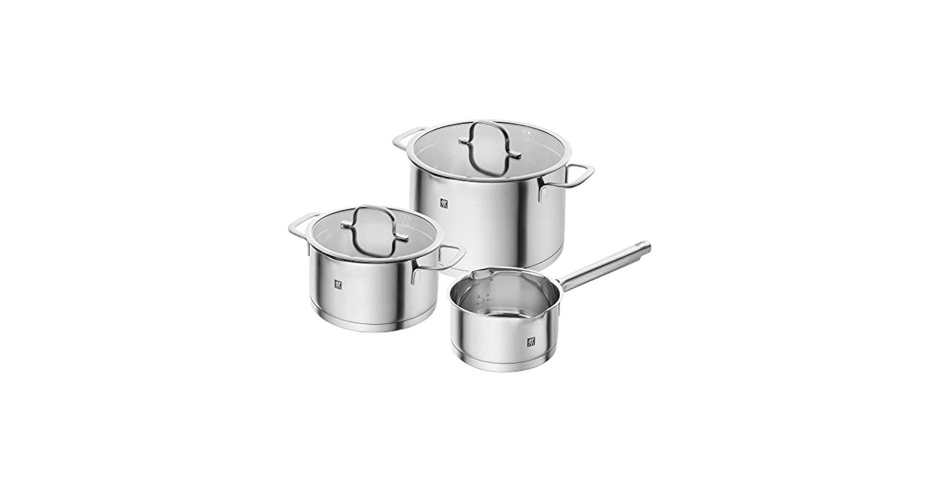 Amazon.com: ZWILLING TrueFlow 3-Piece Saucepan Set, with