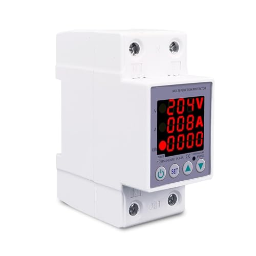 Protector carril DIN 63A para proteger electrodomésticos de caídas de luz 6
