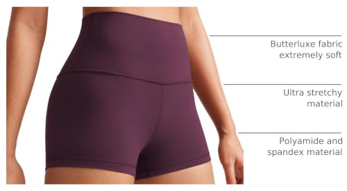 Image of CRZ YOGA Butterluxe Biker Shorts 2.5 inch | Extremely Soft, Gentle Compression, Yoga, High Waisted, for Women