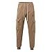 Cargo Pants for Men Baggy Oversized Loose Fit Jogging Hiking Workout Fleece Sweatpants Fashion Running Athlertic Casual Pants