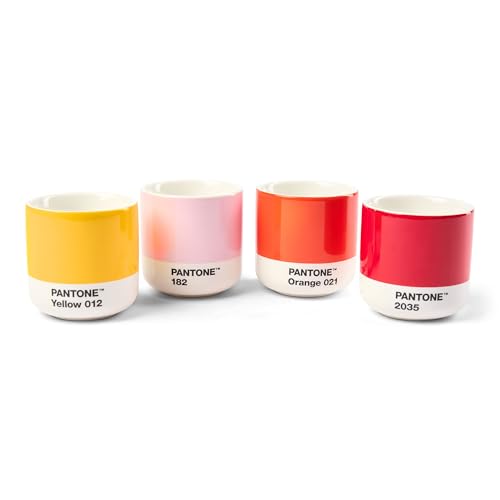 Taza Macchiato PANTONE de Porcelana Rosa Claro 100ml miniatura 2