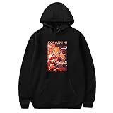 XSLGOGO Love of Kill Sweat À Capuche Unisexe Manches Longues Casual Pull À Capuche Anime Koroshi AI Sweat