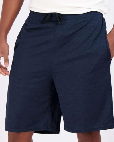 Image of Real Essentials Men's Active Athletic Performance Shorts with Pockets - 5 Pack