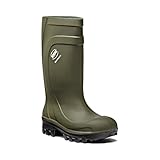 Resistente a resbalones. Dickies Thermolite Wellington - Botas de Seguridad (Talla 44), Color Verde