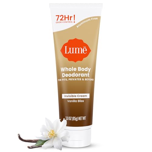 Lume Whole Body Deodorant Vanilla Bliss Cream