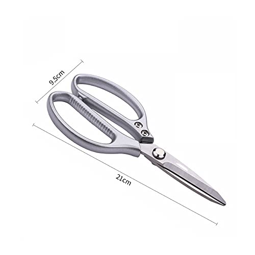 RTHGTFJD Tijeras Costura Tijeras de Acero Inoxidable, Especial for la Cocina, Fuerte for Uso doméstico, Multifuncional, no fácil de desvanecer