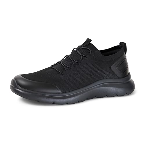 Amazon Essentials Baskets de course légères en tricot Homme, Noir, 42 EU