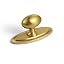 Brushed Gold - Oval Backplate Style 2