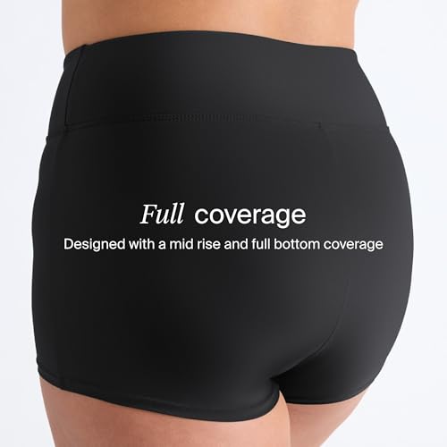 KNIX Leakproof Period Swim Short- Period Swimwear for Women - UPF 50+ Fabric, Machine Washable3