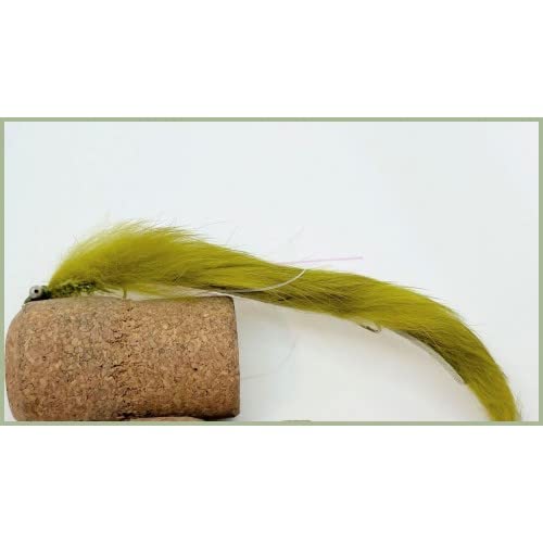 Troutflies UK Lure Flies 4 Confezione di Oliva