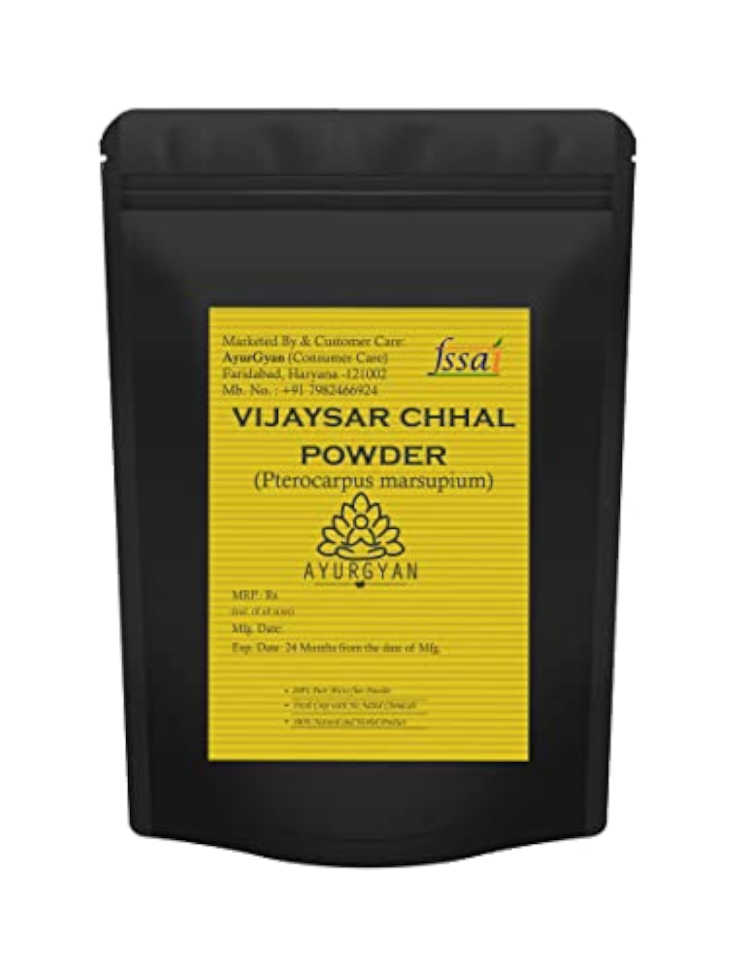 Ayurgyan 100% Vijaysar Powder - 1Kg