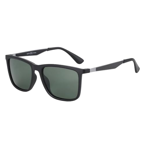 Lunettes de soleil UV400 hommes pour la conduite et le sport avec verres polarisés