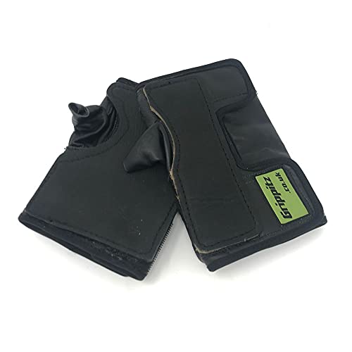 active hands Push Gloves, Quad Cuffs, Wheelchair Gloves (Small)