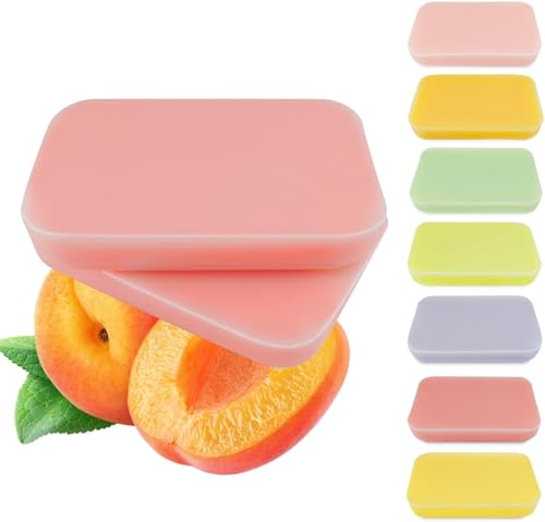 isabellenails Paraffinwachs mit 13 DUFTRICHTUNGEN | Paraffin Wax Wärmebad Paraffinwachsblöcke für Hände und Füße Trockene Haut Steife Muskeln - 4x500 ml (Peach)