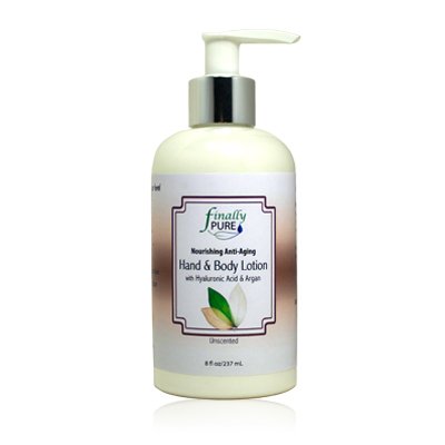 Finally Pure - Unscented Hand & Body Lotion with Hyaluronic Acid & Argan