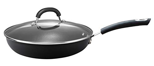 Circulon - Total - 30cm Frying Pan With Lid - Durable Non Stick - Hard Anodised - Induction - Oven and Dishwasher Safe - Lifetime Guarantee