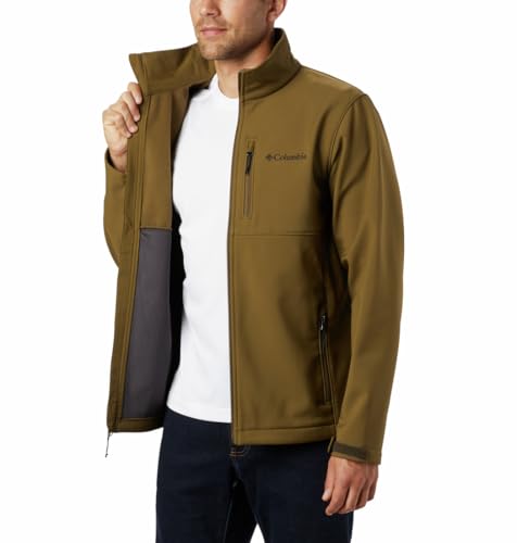 Image of Columbia Men Polyester Short Length Omni-Shield Ascender Softshell Hiking and Trekking Jacket
