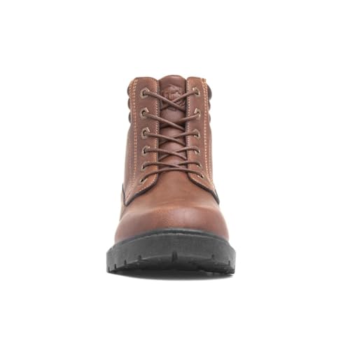 Urban Territory Bill Mens Tan Lace Up Boot - Image 4