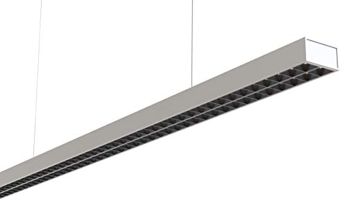 Lampe LED directe 4000K d'une puissance de 3000 lm argenté - 5