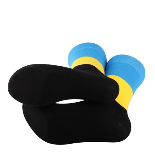 CENWA 1 Pair Ukraine Flag Socks Support Ukraine Gift Nation Ukrainian Socks Gift Ukraine Souvenirs2