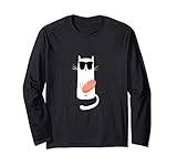 Photo Gallery divertente gatto che porta occhiali sole suonare disc golf maglia a manica Photo Gallery divertente gatto che porta occhiali sole suonare disc golf maglia a manica