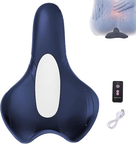 Smart Trainer with Remote USB Charging for Women Men Pelvic Floor Exercise Device Strengthen Muscles Postpartum Recovery Home Travel Use (Blue)