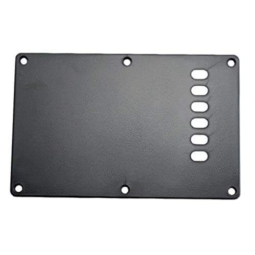 Backplate guitare électrique pickguard noir protection vibrato pièces ST SQ
