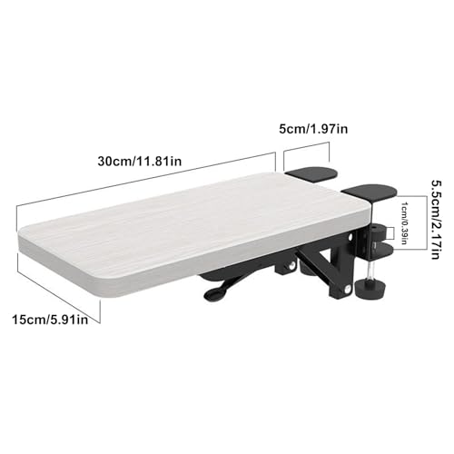 Extension de bras pliable pour bureau à domicile et table d'appartement compacte