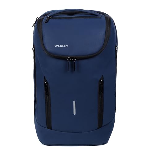 Image of Wesley Rover Pro Series Smart Tech Anti-Theft Laptop Backpack With USB-A & C Type Charging, Internal Organiser Water-Resistant Scratch-Resistant /Business /College /Office bag fits laptop upto 16 inch