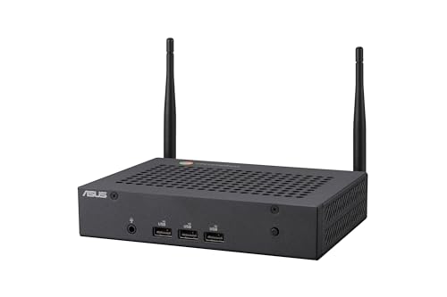 Image of ASUS Fanless Chromebox CF40 with Intel Celeron N4500 Processor, 8GB Memory, 64G eMMC Storage, USB-C (PD /Alt Mode Support), HDMI, WiFi 6, Chrome OS, VESA Mount