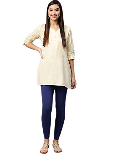 Image of Women's Cotton Lycra Solid Legging