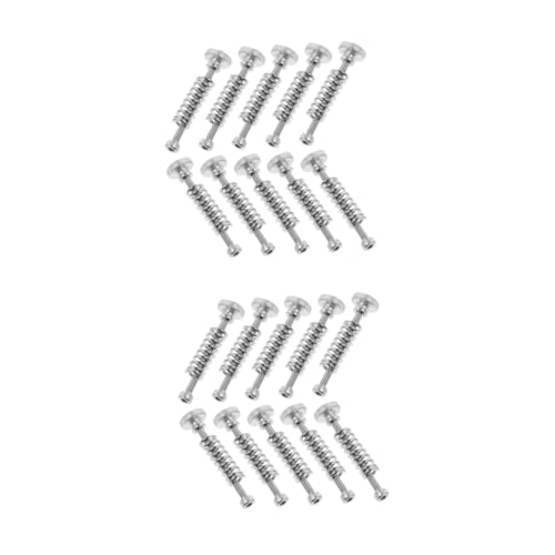MUCKLILY 20pcs Printer Leveling Spring Component and Screw for Hand Twists Nut and Leveling Knob Compatible Build Plate